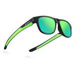 Couleur: Matte Black/Green Frame丨green Lens