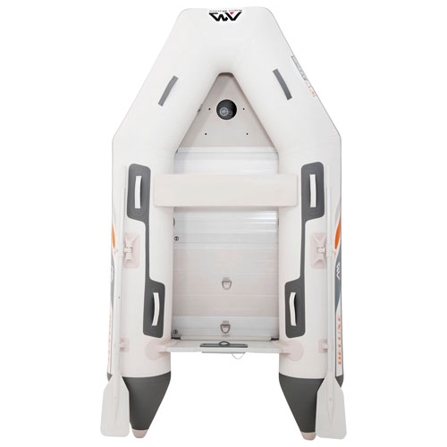 Image 1 of 12.. Aqua Marina 9 ft. Inflatable Sporting Boat - White