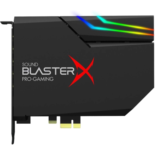 Image 1 of 7.. Creative Sound BlasterX AE-5 Plus PCIe Sound Card - Black -