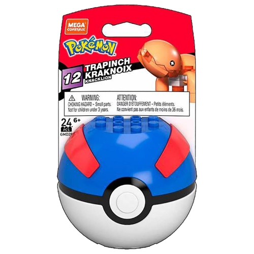 Image 1 of 1.. Mega Construx Pokemon Trapinch 24pcs