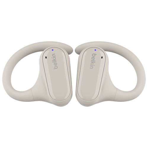 Image 1 de 7.. Écouteurs boutons 100 % sans fil ouverts SoundForm ClearFit de Belkin - Sable