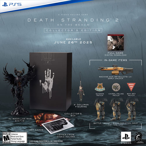 Image 1 of 14.. Death Stranding 2: On the Beach Collector's Edition